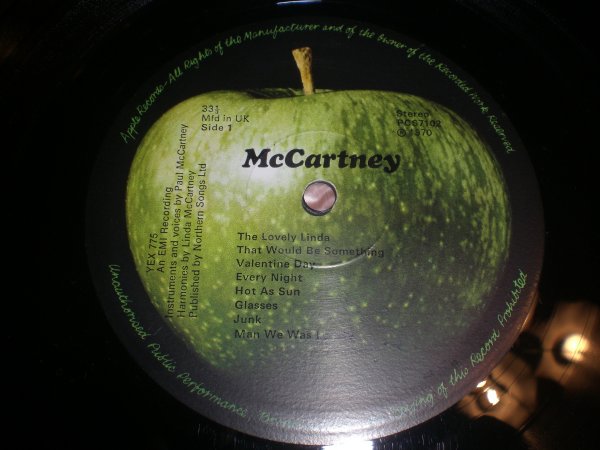 LP - Paul McCartney - ( McCartney - UK, 1st pressing) , ( Ram - UK, 1st pressing)