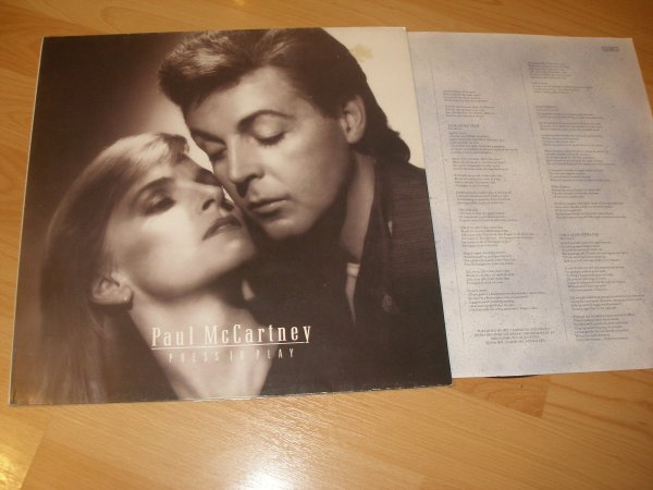 Paul McCartney - Press To Play - 1-st Press