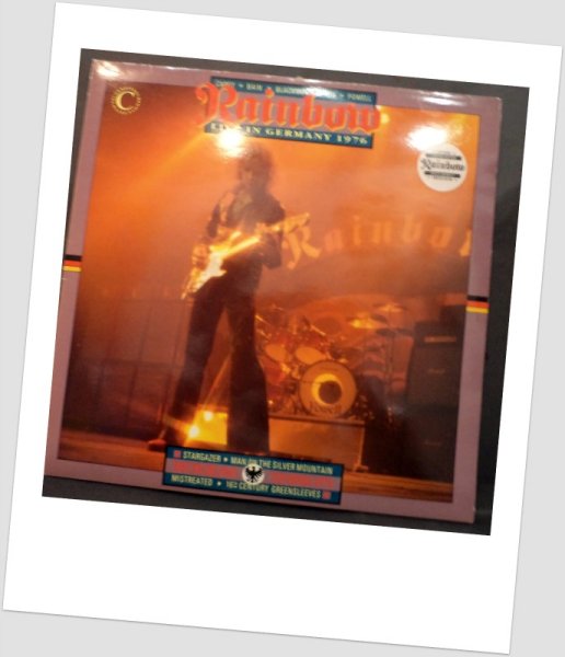 RAINBOW LIVE IN GERMANY 1976 CONNOISSEUR 1990 LIMITED EDITION!! 2 LP PHOTOBOOKLET 
