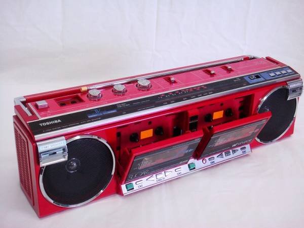 昭和レトロ！！　TOSHIBA RT-SW7 TOSHIBA RT-SW7 Sugar Rare Vintage Cassette Boombox Mint
