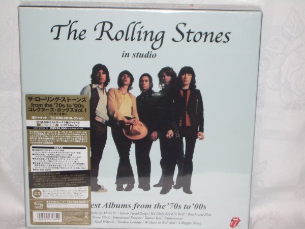 THE ROLLING STONES "In Studio. Greatest Albums from 70 to 00" (UICY-91558) 14 SHM-CD Box Set   �.�. 2010. JAPAN �ini-Vinyl Limited Edition. OUT OF PRINT