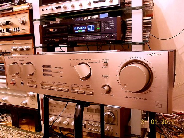 LUXMAN L-400　アンプ　【ジャンク】 Luxman L-400 Integrated Amplifier- Vintage Audio Review Episode
