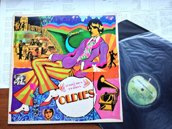 """""""" BEATLES  - A COLLECTION OF OLDIES - APPLE AP-8016 , Japan 1973 , Vinyl LP MINT- �� 1 ����� , ���������� ����������� ����� 4 ��� , ��.BEATLES �������� �������� ����.