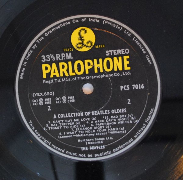 Beatles - A Collection Of Beatles Oldies - RARE INDIAN PRESS - NM/NM