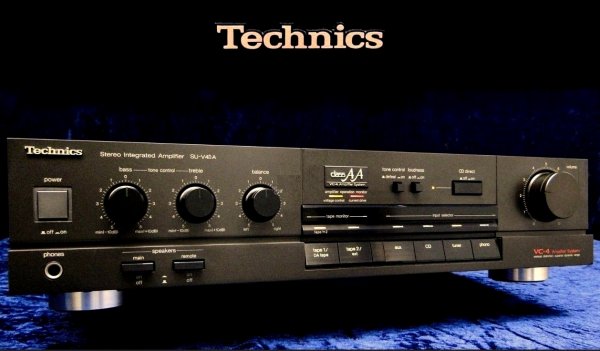 Technics SU-V40 他2機 Technics SU-V40 Stereo Integrated Amplifier with MM Phono