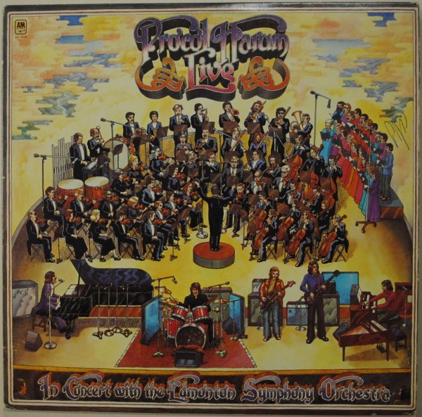 Procol Harum - Live In Concert With The Edmonthon Symphony Orchestra - EX/EX