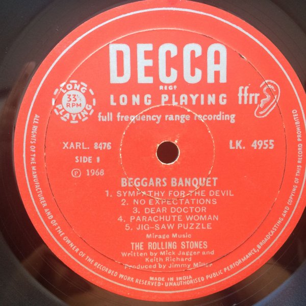 Poulinn1 записи. Первый диск Rolling Stones. Beggars Banquet the Rolling Stones. Игла при проигрывании грампластинки. Decca records