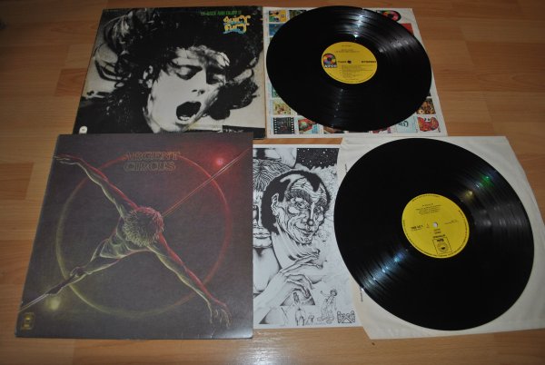 ARGENT - Circus - UK 1-st.Press  / JUICY LUCY - Lie Back and Enjoy It - / ATCO 1970 1-st.Press 