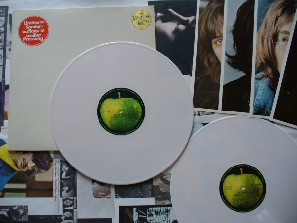 WHITE ALBUM  Beatles / white  VINYL   Limited color EDITION