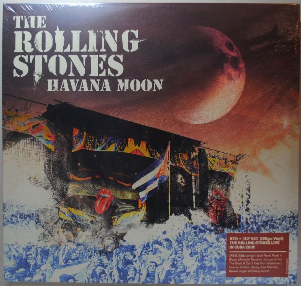 Rolling Stones - 3LP Havana Moon - Live in Cuba - SEALED (M)