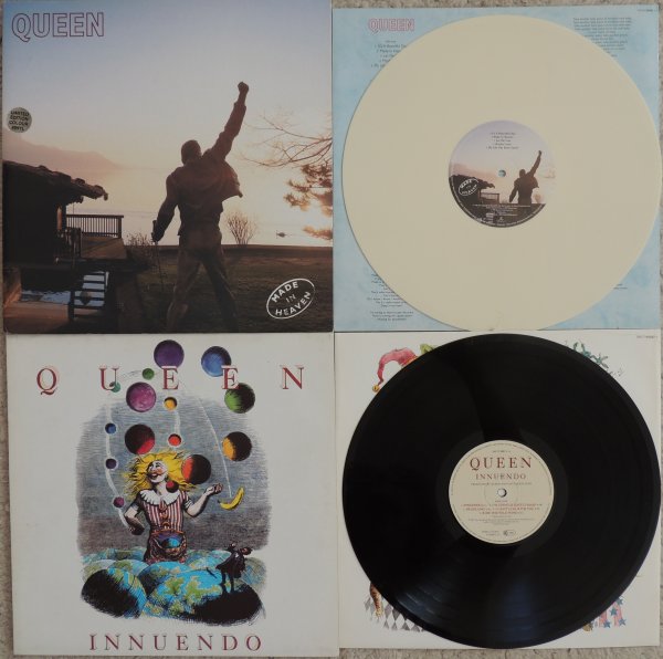 ;QUEEN - MADE IN HEAVEN - INNUENDO -1 PRESS - MINT ;QUEEN - MADE IN HEAVEN - INNUENDO -1 PRESS - MINT
