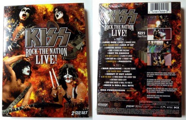Kiss - Rock The Nation Live (USA) 2DVD / 
