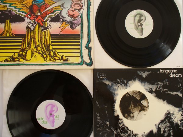 krautrock   � ������.����  MYTHOS 1971 �  TANGERINE  DREAM  1971 �  KRAFTWERK  1977 with  poster