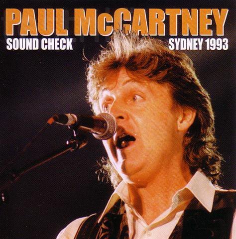  Paul McCartney ‎- Sydney Sound Check 1993 Unofficial Release