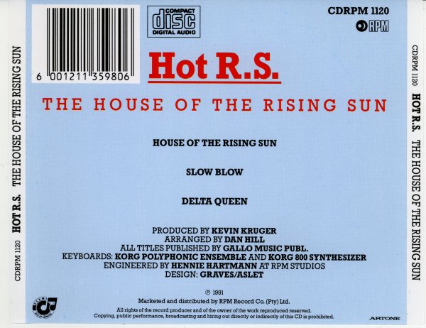 HOT R.S. "The House Of  The Rising Sun"