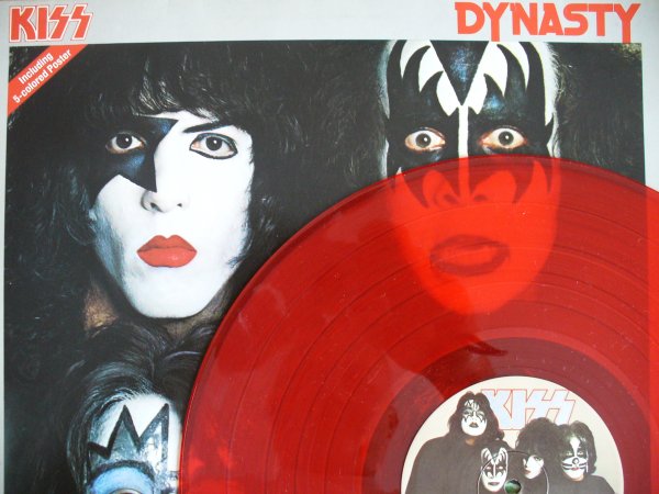 ===============  KISS 1979  ORIGINAL RED  VINYL  with  POSTER  =============