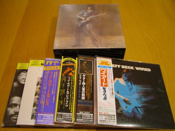 JEFF BECK JAPAN 6 Mini LP + PROMO BOX JEFF BECK JAPAN 6 Mini LP + PROMO BOX