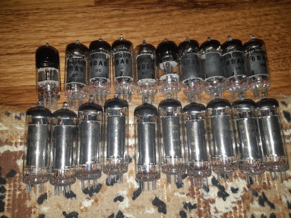 Радиолампы СССР для ламповых усилителей 173 шт