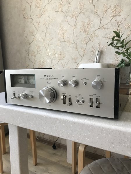 Trio KA-7500 (Kenwood) усилитель мощности / предусилитель (СТРЕЛКИ)