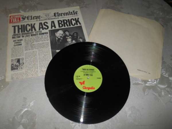 Jethro Tull Thick As A Brick orig.UK 1st.press 1972