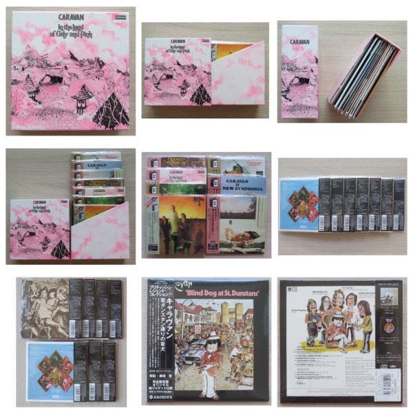 CARAVAN 7CD Box Set (Japan mini-LPs) + 1 bonus CD