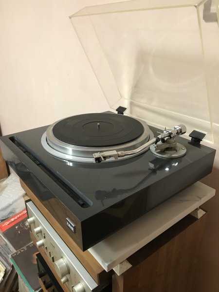 TRIO クオーツPLL セミオート レコードプレーヤー KP-800 121