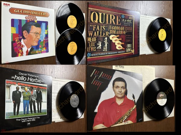 OSCAR PETERSON Quire CHICK COREA Glenn Miller ART PEPPER Duke Ellington OSCAR PETERSON Quire CHICK COREA Glenn Miller ART PEPPER Duke Ellington