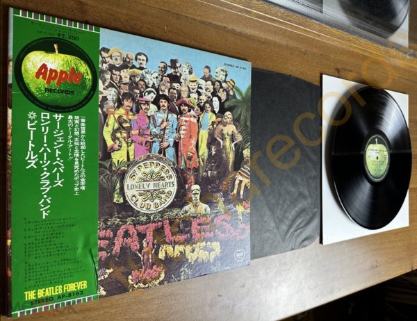 BEATLES ‎ Sgt. Pepper's Lonely Hearts Club - LP - Apple ‎AP-8163 - JAPAN 