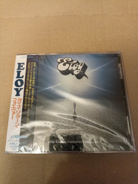 ELOY-The Tides Return Forever VICP-5569 Japan CD OBI SEALED PROMO ELOY-The Tides Return Forever VICP-5569 Japan CD OBI SEALED PROMO