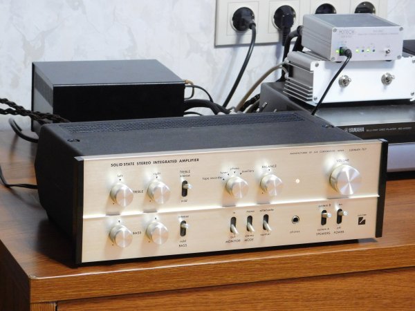 VINTAGE LUXMAN SQ 707 II amplificateur / amplifier EUR 350,00 - FR