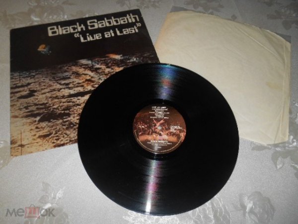 Black Sabbath Live At Last orig.UK 1980