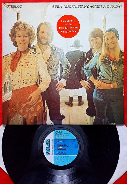 ABBA.*Waterloo*.1974.Sweden.Poiar Music AB. POLS 252.