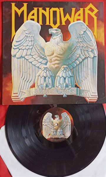 MANOWAR.*Battle Hymns*.1982.HOLLAND.LIBERTY/Capitol. 1A 064-400103.