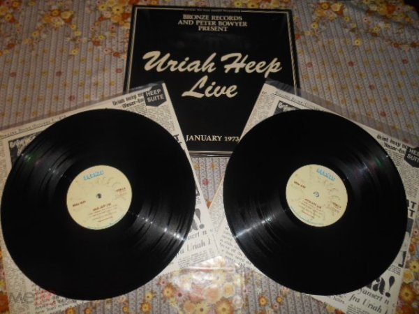 Uriah Heep Live 2LP orig.UK 1973