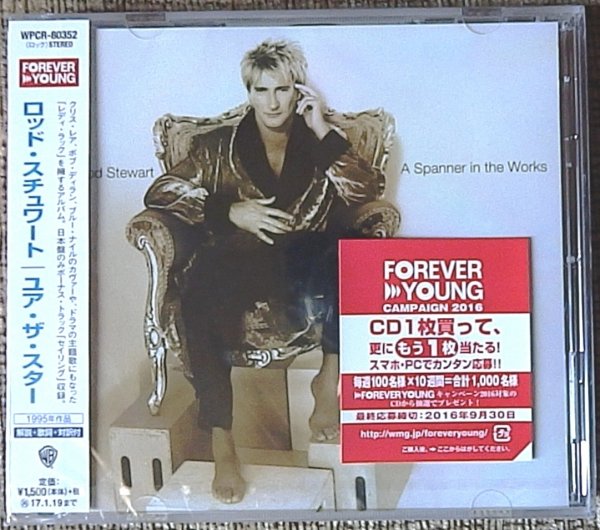 ROD STEWART -A Spanner In The Works + Bonus Track C94 ─★JAPAN \ SEALED