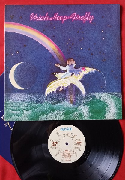 URIAH HEEP.*FIREFLAY*1977.ENGLAND.EMI.BRONZE. BRNA 483. URIAH HEEP.*FIREFLAY*1977.ENGLAND.EMI.BRONZE. BRNA 483.