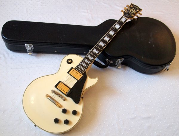  Orville By Gibson Les Paul Custom Vintage White