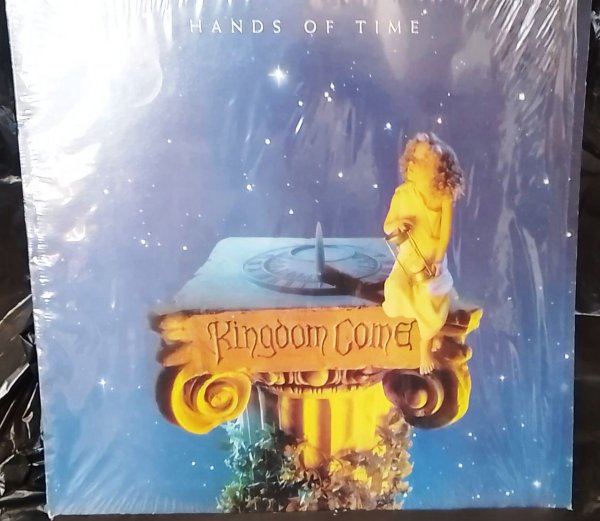 Kingdom Come ‎Hands Of Time 1991 UK, Polydor ‎ 849 329-1,Celopfane / EX