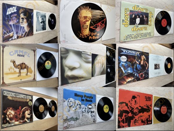 RAMMSTEIN AEROSMITH CAMEL BILLY IDOL DOORS CREEDENCE DORO DEEP PURPLE SLADE