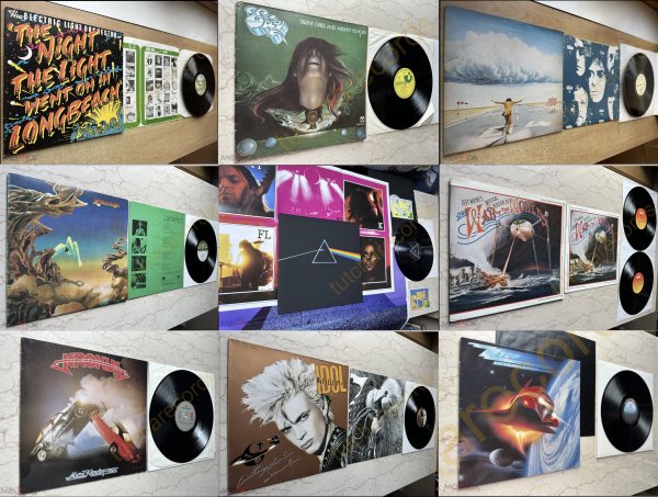 PINK FLOYD KROKUS ZZ Top QUEEN ELOY IDOL 10 ELO MANFRED MANN UK YES