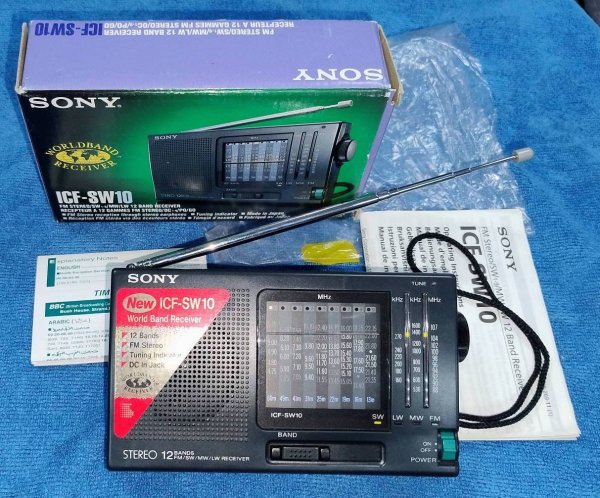   Sony ICF-SW10.   