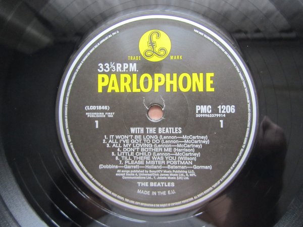 BEATLES - WITH THE BEATLES (MONO) - 1963 (2014) (EU - M/M-)