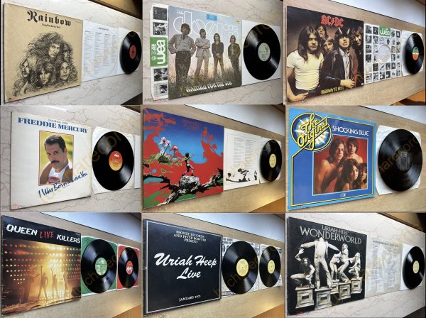 AC/DC DOORS SHOCKING BLUE URIAH HEEP RAINBOW QUEEN FREDDIE MERCURY  03.05