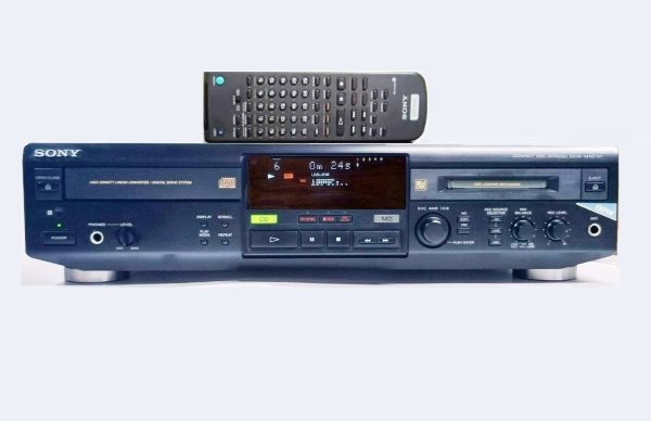 Sony Compact Disc / MiniDisc Deck MXD-D1 ◄ 👈👈👈