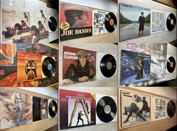 CELENTANO BONEY M. Dee D. JACKSON DSCHINGHIS KHAN JOE DASSIN BILL C MADONNA