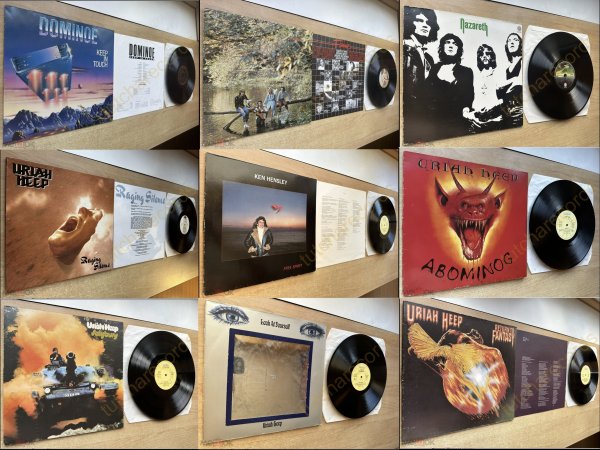 URIAH HEEP Ken Hensley  NAZARETH WINGS DOMINOE    3-4 