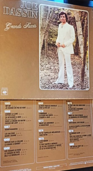 3LP box set Joe Dassin винтаж Голландия 3LP box set Joe Dassin винтаж Голландия