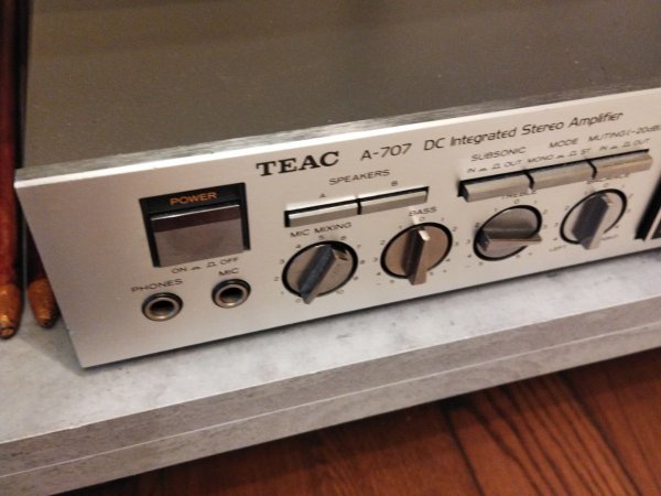  TEAC A-707 DC  220volt Japan