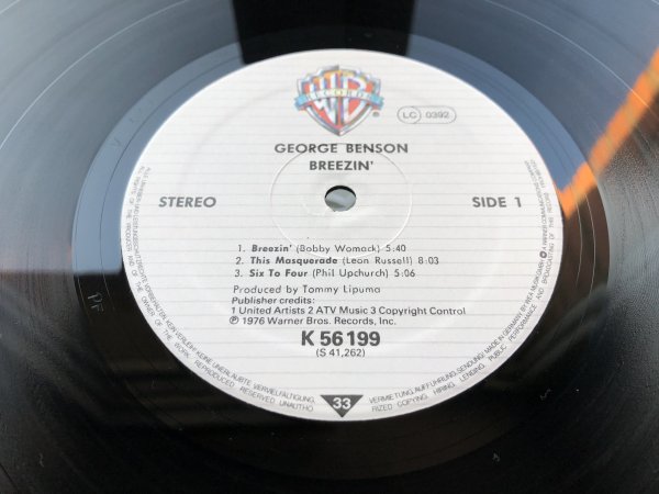 GEORGE BENSON - BREEZIN' (1976) * GERMANY * "PF" CUT * MINT-