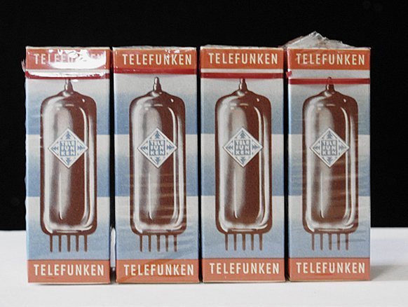 ECC81, 12AT7 Telefunken, NOS. ECC81, 12AT7 Telefunken, NOS.